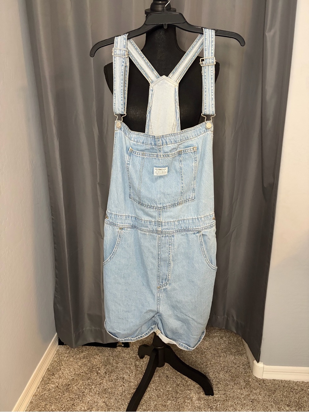 Levi’s Denim Short-alls, NWT